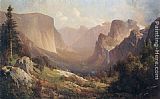 Thomas Hill View of Yosemite Valley painting